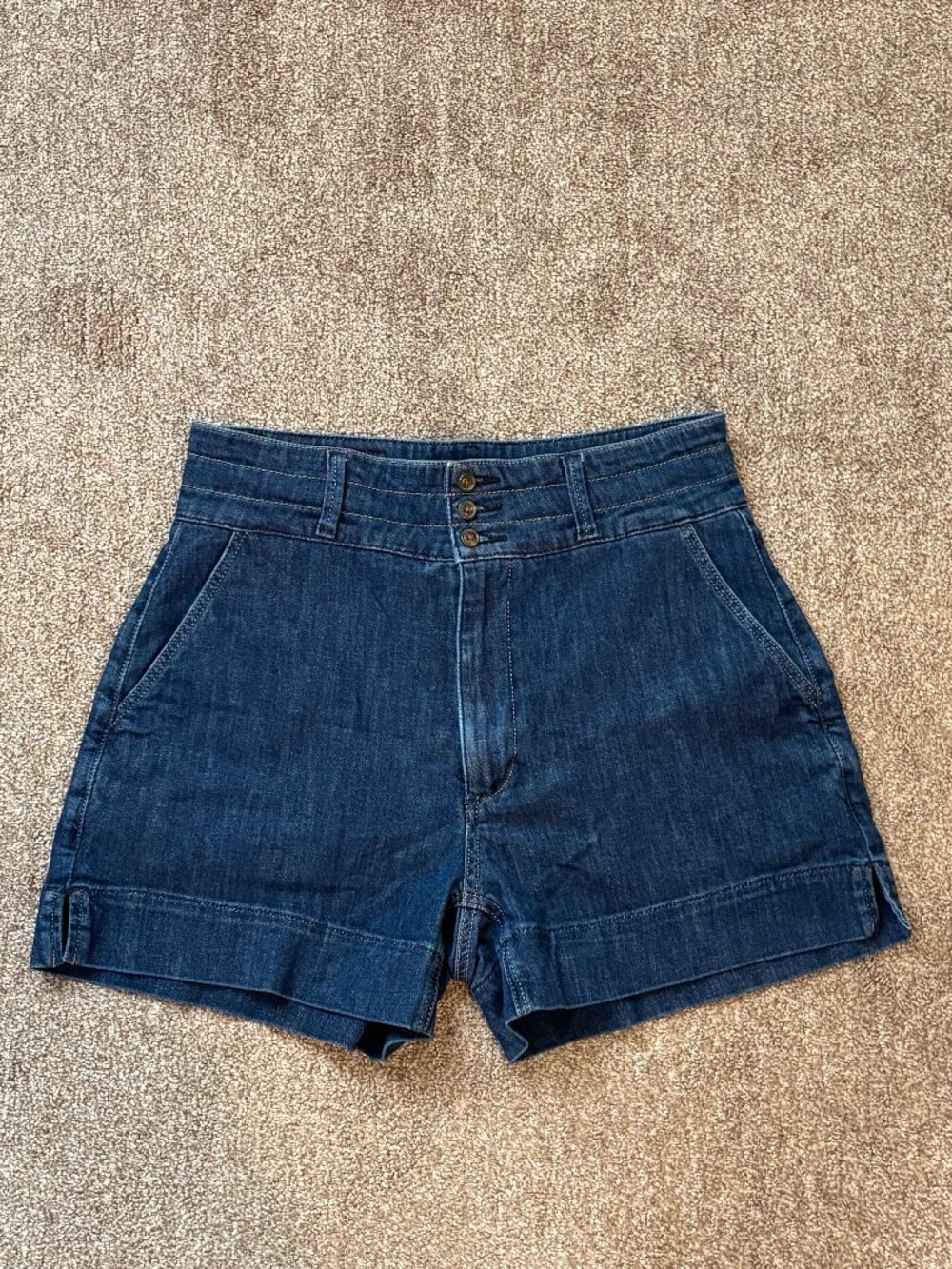 PAIGE Dani Denim Shorts - Barely Worn!